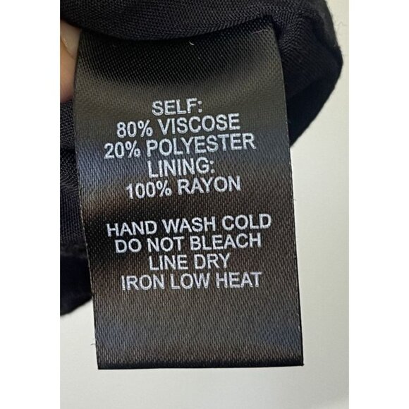 Lulus Dress XS Mini Floral Burnout Velvet Lizbeth Black Red Skater Cocktail - Picture 11 of 12